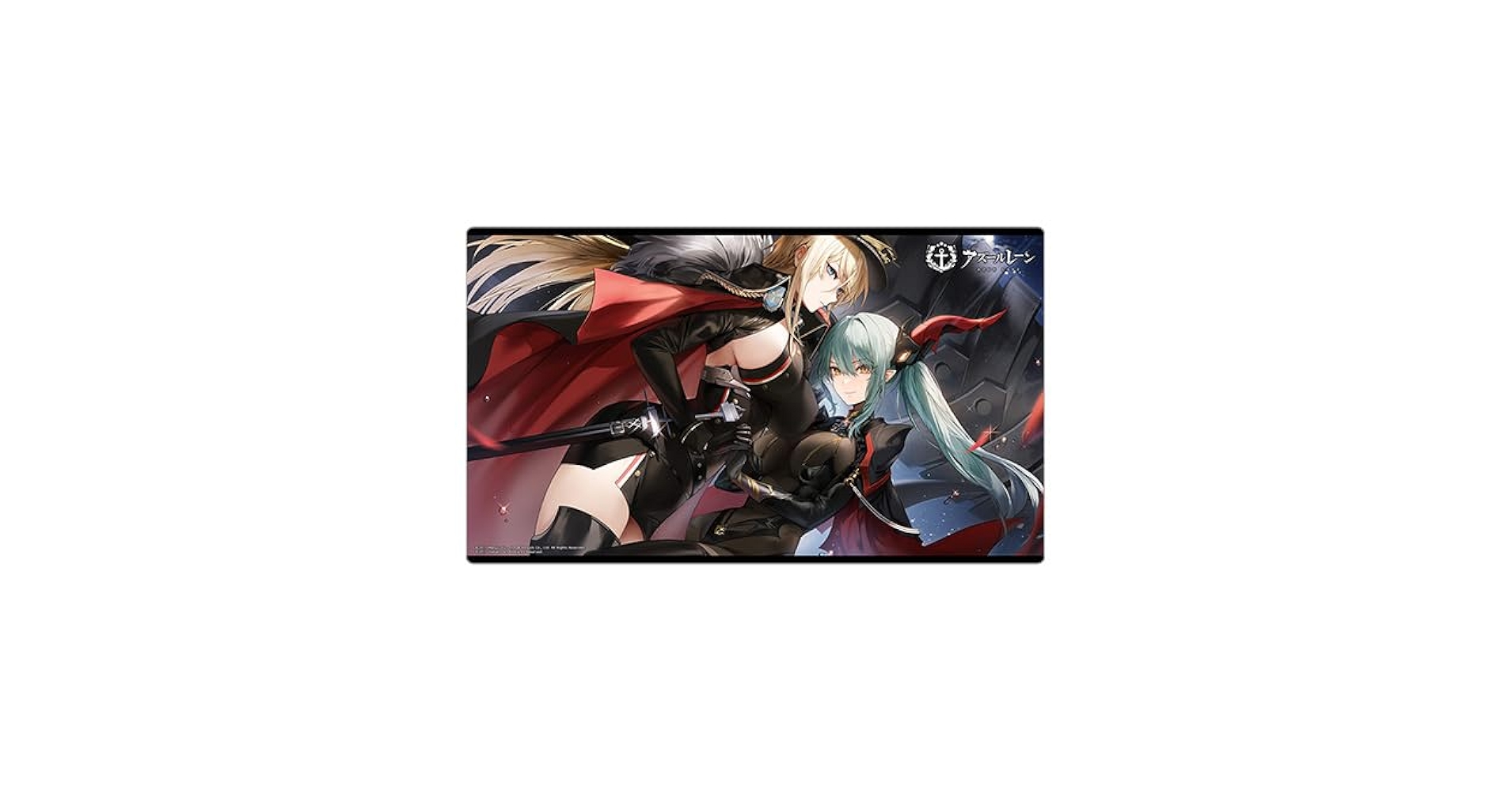 【公式正規品】【日本未発売・中国限定】アズレン　ヒンデンブルク　ラバーマット アズールレーン ラバーマット(ビスマルクZwei＆レーゲンスブルク